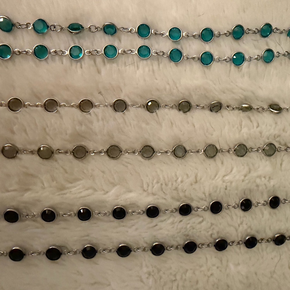 Elegant Multi-Color Stone Necklace